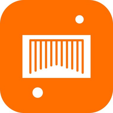 Vektör çubuğu kodlaması Ico, vektör illüstrasyonu