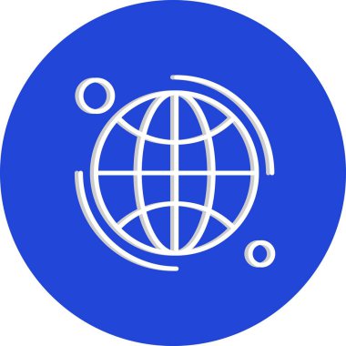 Vektör Toprak Simgesi, vektör illüstrasyonu  