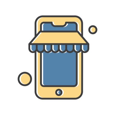  Vektör telefon simgesi, vektör illüstrasyonu 