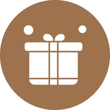  Vektör hediye kutusu Ico, vektör illüstrasyonu