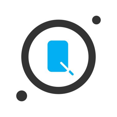 araştırma simgesi, vektör illüstrasyonu