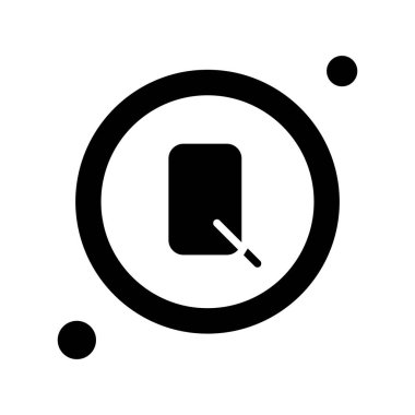 araştırma simgesi, vektör illüstrasyonu