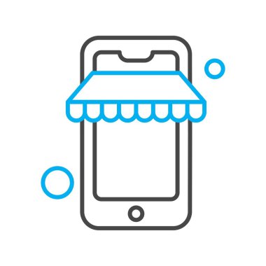  Vektör telefon simgesi, vektör illüstrasyonu 