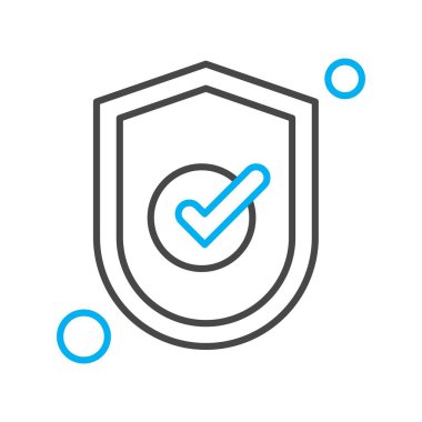  Vektör kenesi simgesi, basit web illüstrasyonu