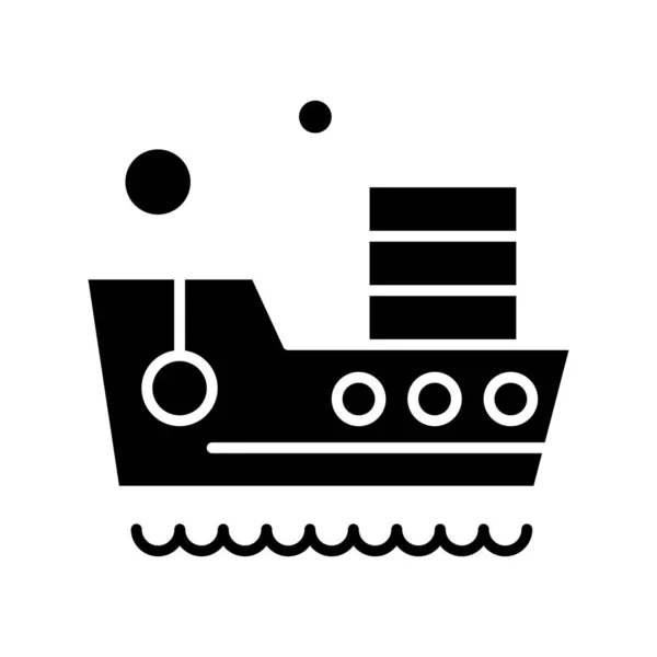 Vectorschip Ico Vectorillustratie — Stockvector