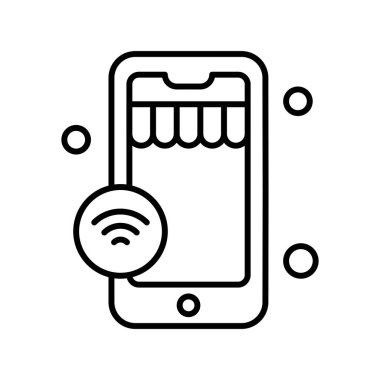  Vektör telefon simgesi, vektör illüstrasyonu 