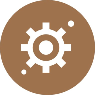  Simge ile dişli vektör ayarı