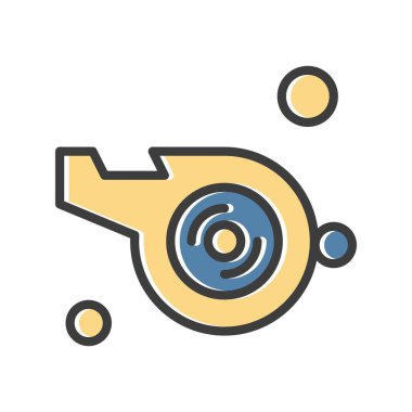 Vektör kamp simgesi, vektör illüstrasyonu