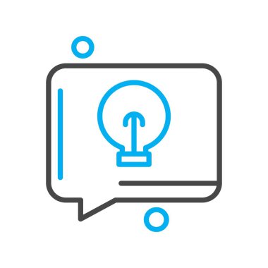 Vektör Ampul Simgesi, vektör illüstrasyonu  