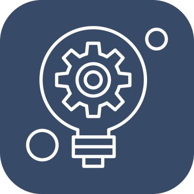 Vektör Ampul Simgesi, vektör illüstrasyonu  