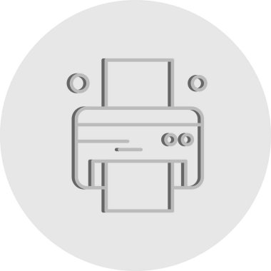 Nesnelerin internet konseptinin basit vektör simgesi