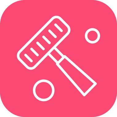 Vektör kamp simgesi, vektör illüstrasyonu