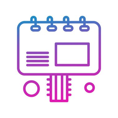 Vektör Pazarlama Ağ Simgesi