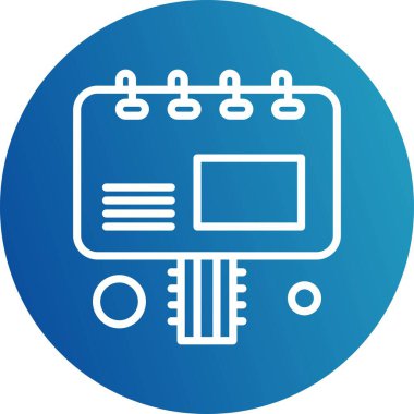 Vektör Pazarlama Ağ Simgesi