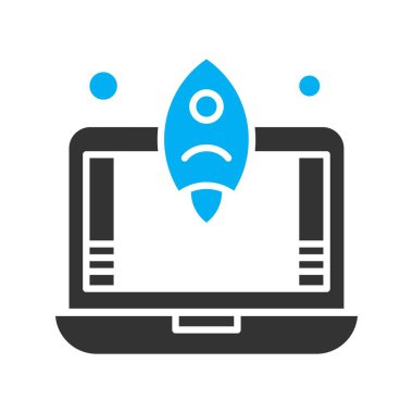  dizüstü bilgisayar simgesi, vektör illüstrasyonu