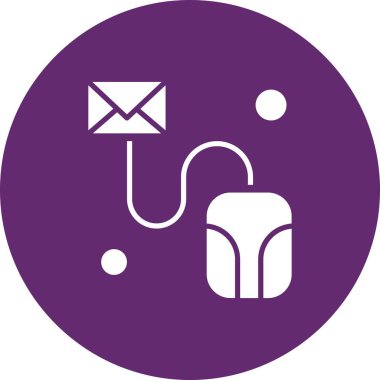 Vektör fare ağı simgesi 