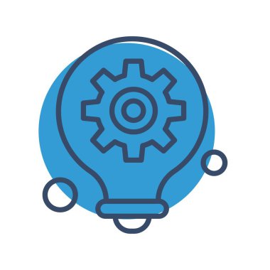 Vektör Ampul Simgesi, vektör illüstrasyonu  