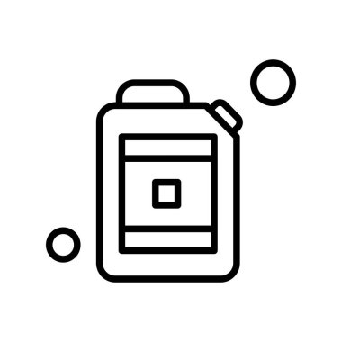 Vektör yakıt deposu Ico