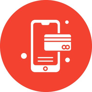 Vektör akıllı telefon simgesi, vektör illüstrasyonu  