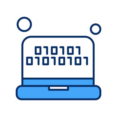  dizüstü bilgisayar simgesi, vektör illüstrasyonu 