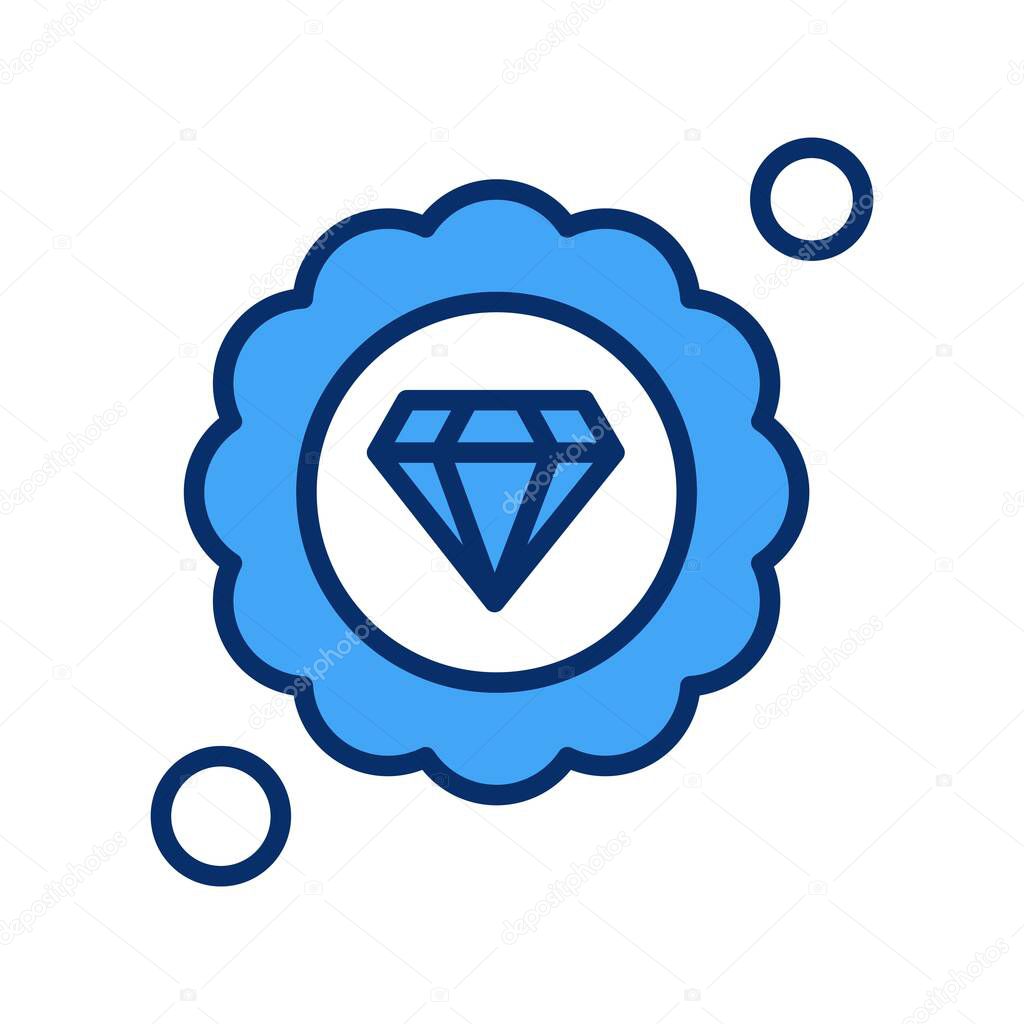 Diamond Icon vector illustration