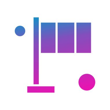  Vektör bayrağı web simgesi