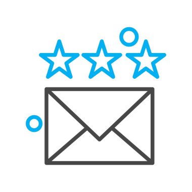  Vektör e- posta ağı Simgesi 