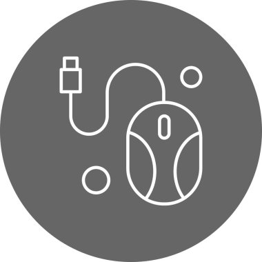 Vektör fare ağı simgesi 