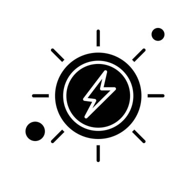 Vektör Enerji Ağı Simgesi