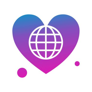  Vektör Kalp Ağı simgesi