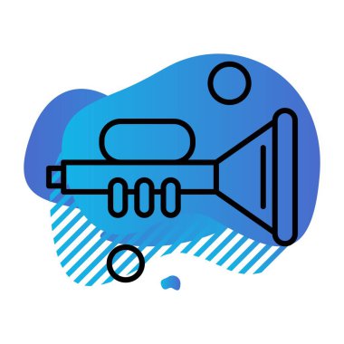 Aziz Patrick konsept simgesi, vektör illüstrasyonu