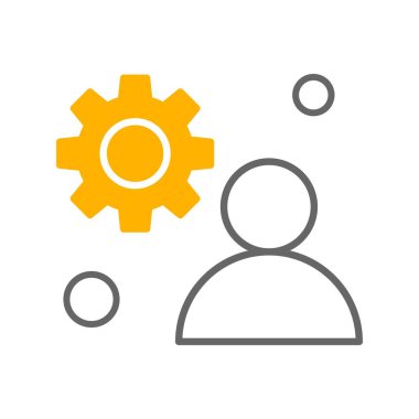 Tasarım için vektör kullanıcı simgesi