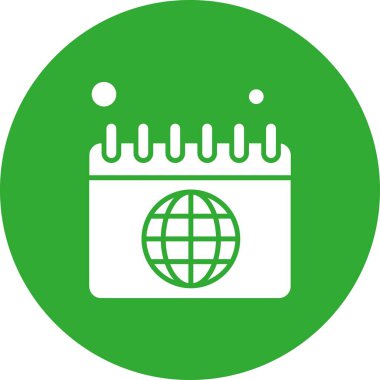 Vektör Takvim Simgesi, illüstrasyon  