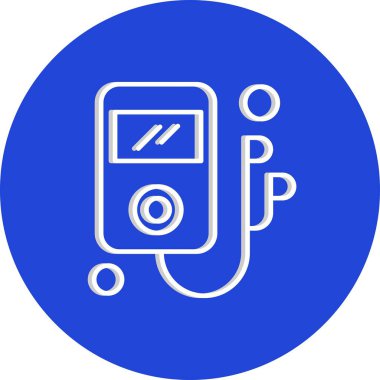 teknoloji konsept simgesi, vektör illüstrasyonu