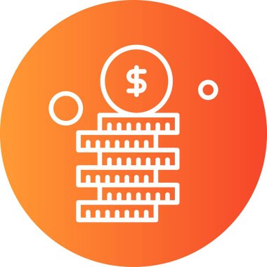 Sikke Simgesi vektör illüstrasyonu