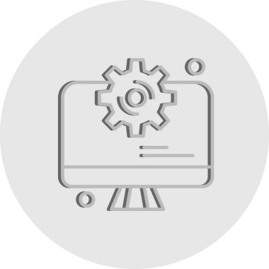  Tasarım için vektör lcd Simgesi