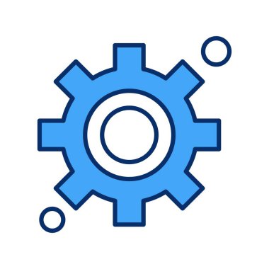  Simge ile dişli vektör ayarı