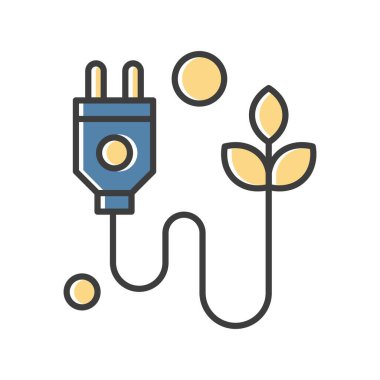 Dolgu simgesi vektör illüstrasyonu