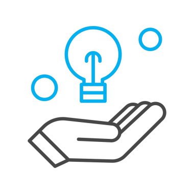 Renkli Vektör hava balonu Simgesi 