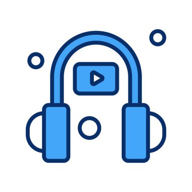  Vektör kulaklık ağı simgesi