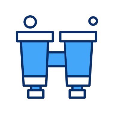 Vektör kamp simgesi, vektör illüstrasyonu