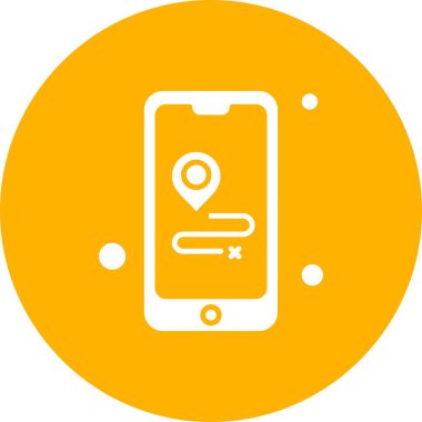 Vektör mobil ağ simgesi