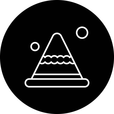 Aziz Patrick konsept simgesi, vektör illüstrasyonu