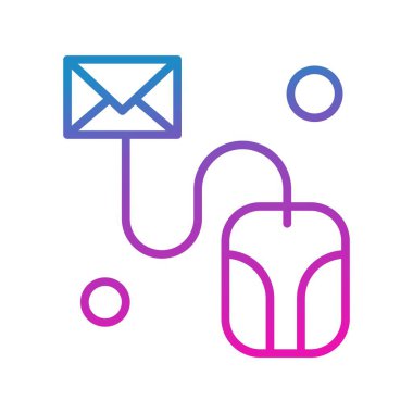 Vektör fare ağı simgesi 