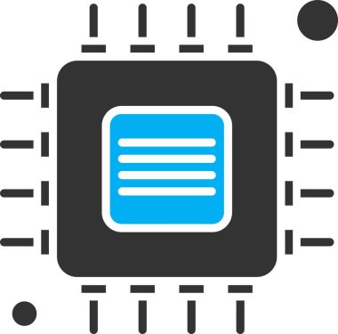 Vektör Çipi Web Simgesi