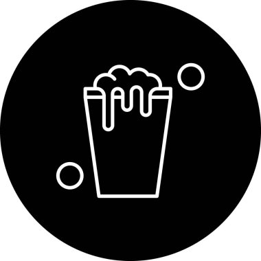 Aziz Patrick konsept simgesi, vektör illüstrasyonu