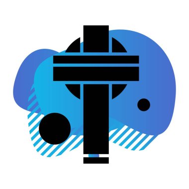 Aziz Patrick konsept simgesi, vektör illüstrasyonu