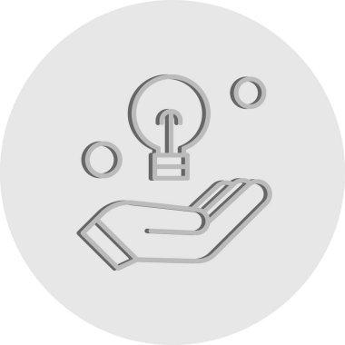 Renkli Vektör hava balonu Simgesi 