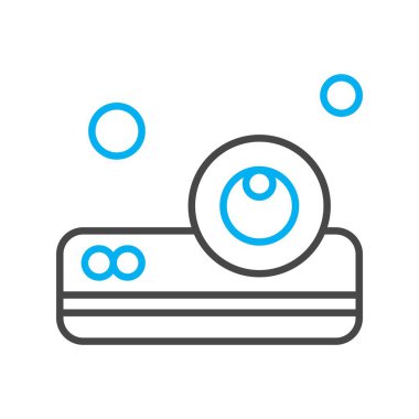 teknoloji konsept simgesi, vektör illüstrasyonu