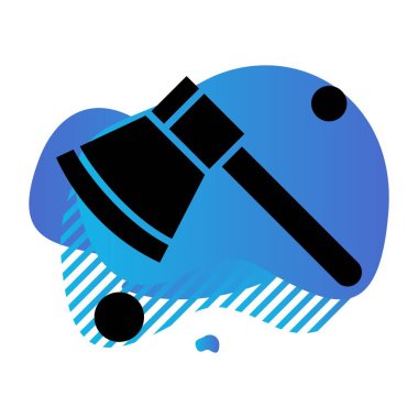 kamp konsepti simgesi, vektör illüstrasyonu